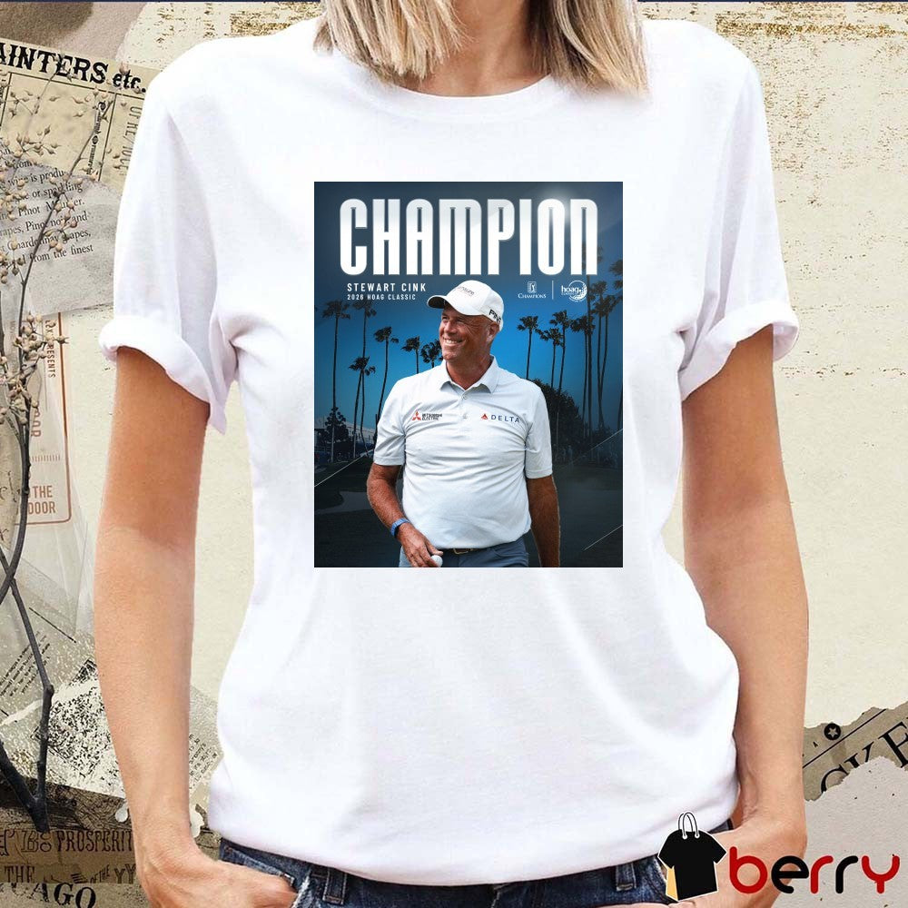 Stewart Cink 2026 HOAG Classic PGA Tour Champions Poster t-shirt