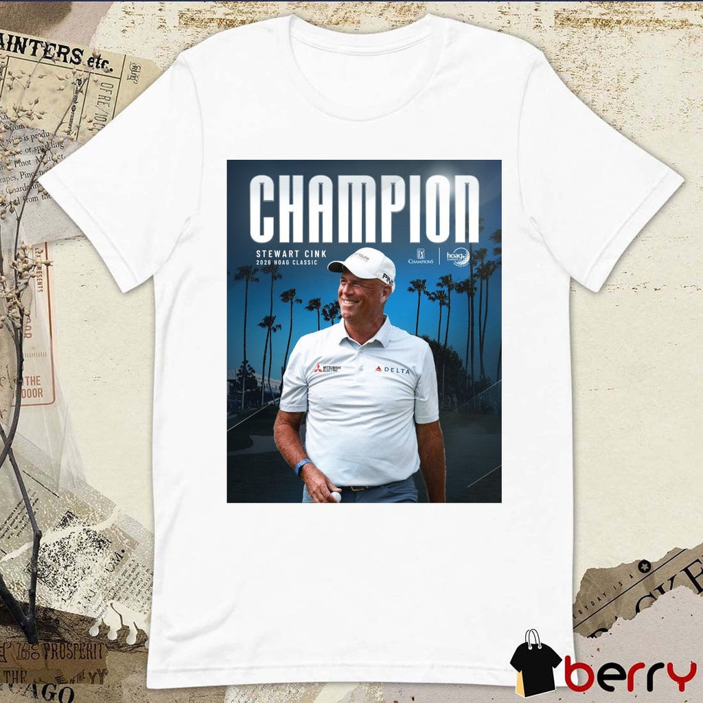 Stewart Cink 2026 HOAG Classic PGA Tour Champions Poster t-shirt