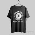 Official Stocking Mill Coffee Arrive Violently T Shirt