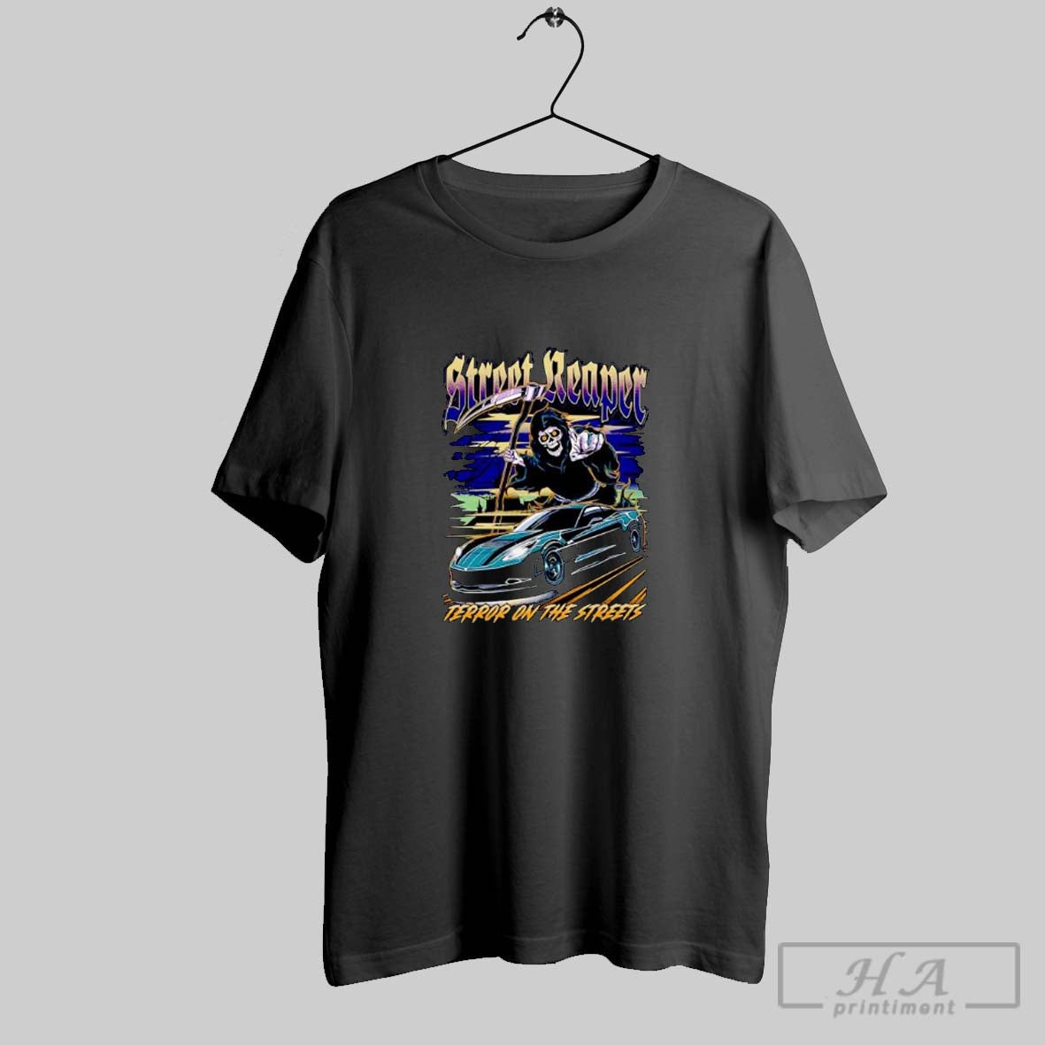 Official Street Reaper Grim Reaper Car Terror On The Streets Halloween