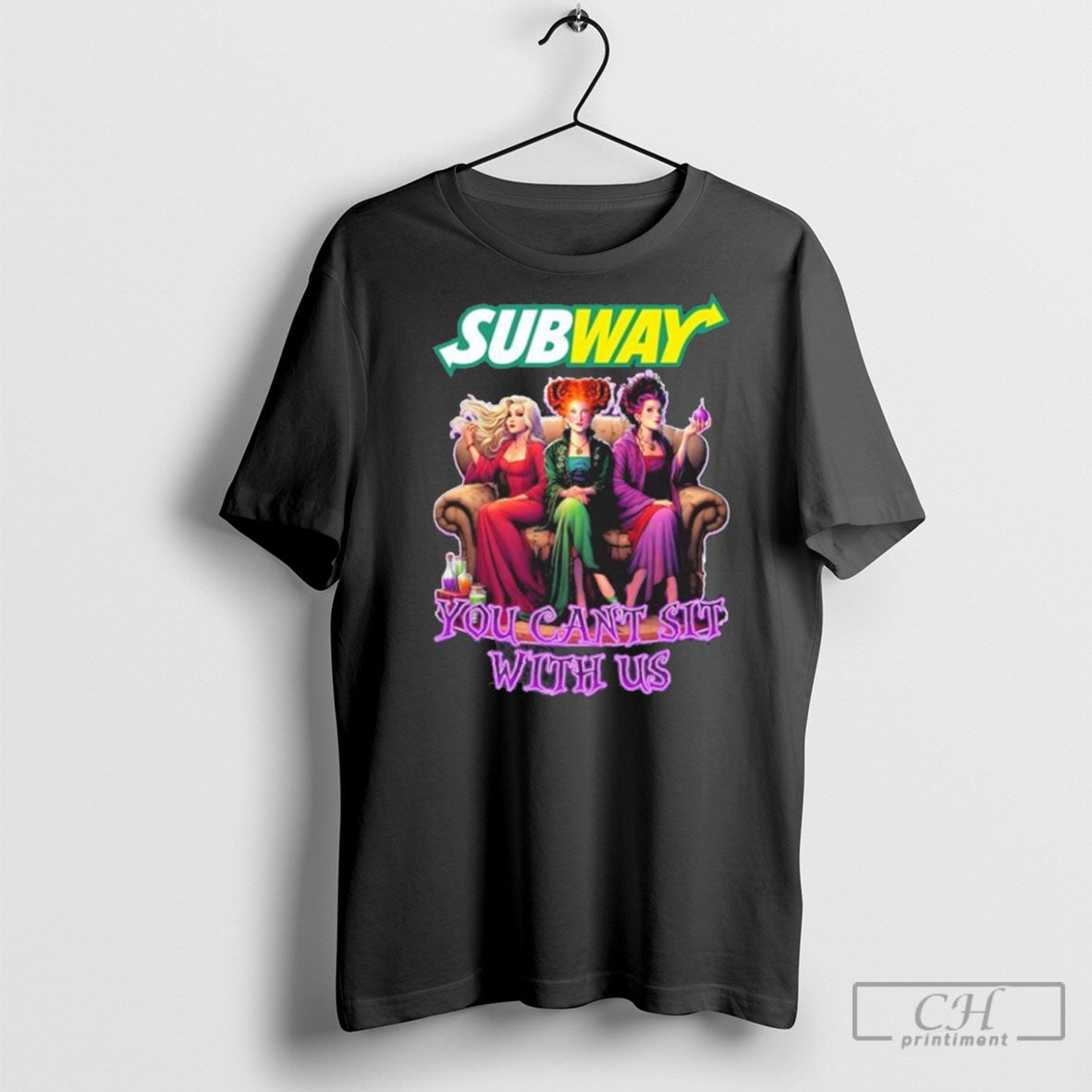 Official Subway Hocus Pocus You Cant Sit With Us Halloween Shirt Sweater