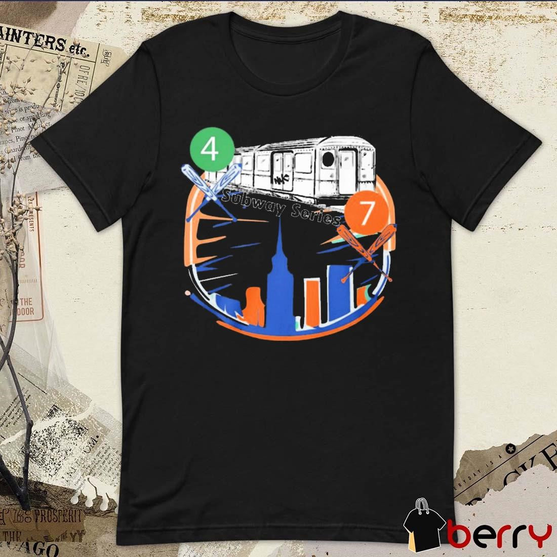Subway Series NYC New York Yankees at New York Mets t-shirt