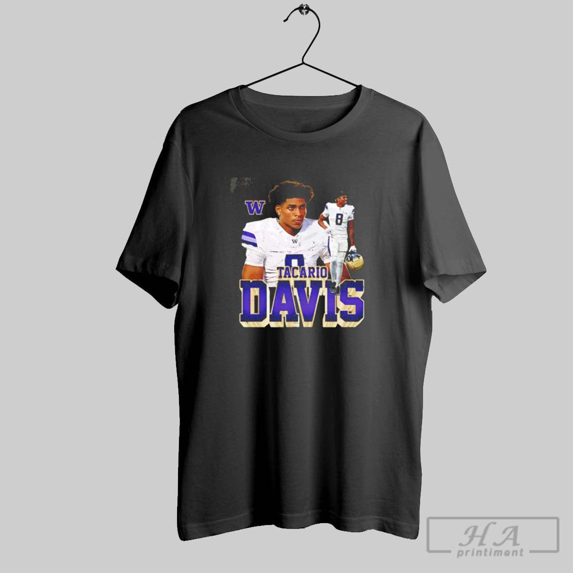 Official Tacario Davis Washington Huskies Player Collage