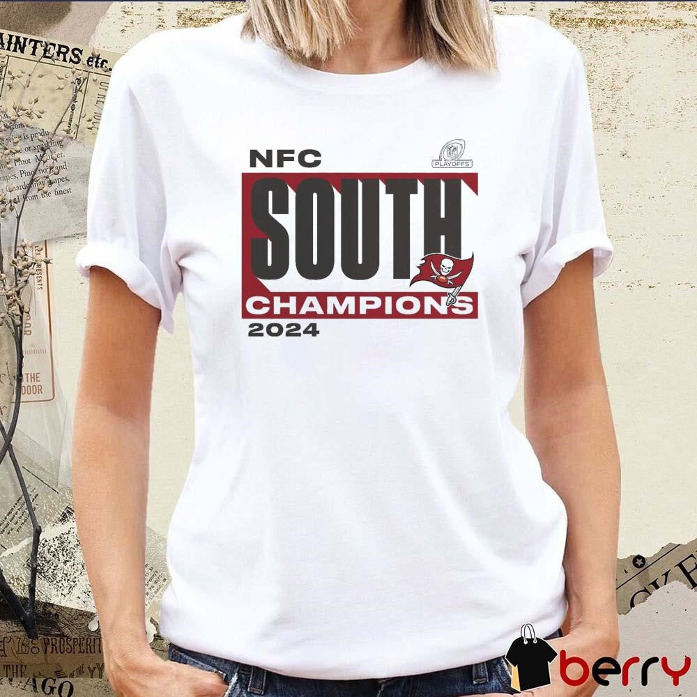 Tampa Bay Buccaneers NFL Playoffs 2024 NFC South Division Champions Conquer t-shirt