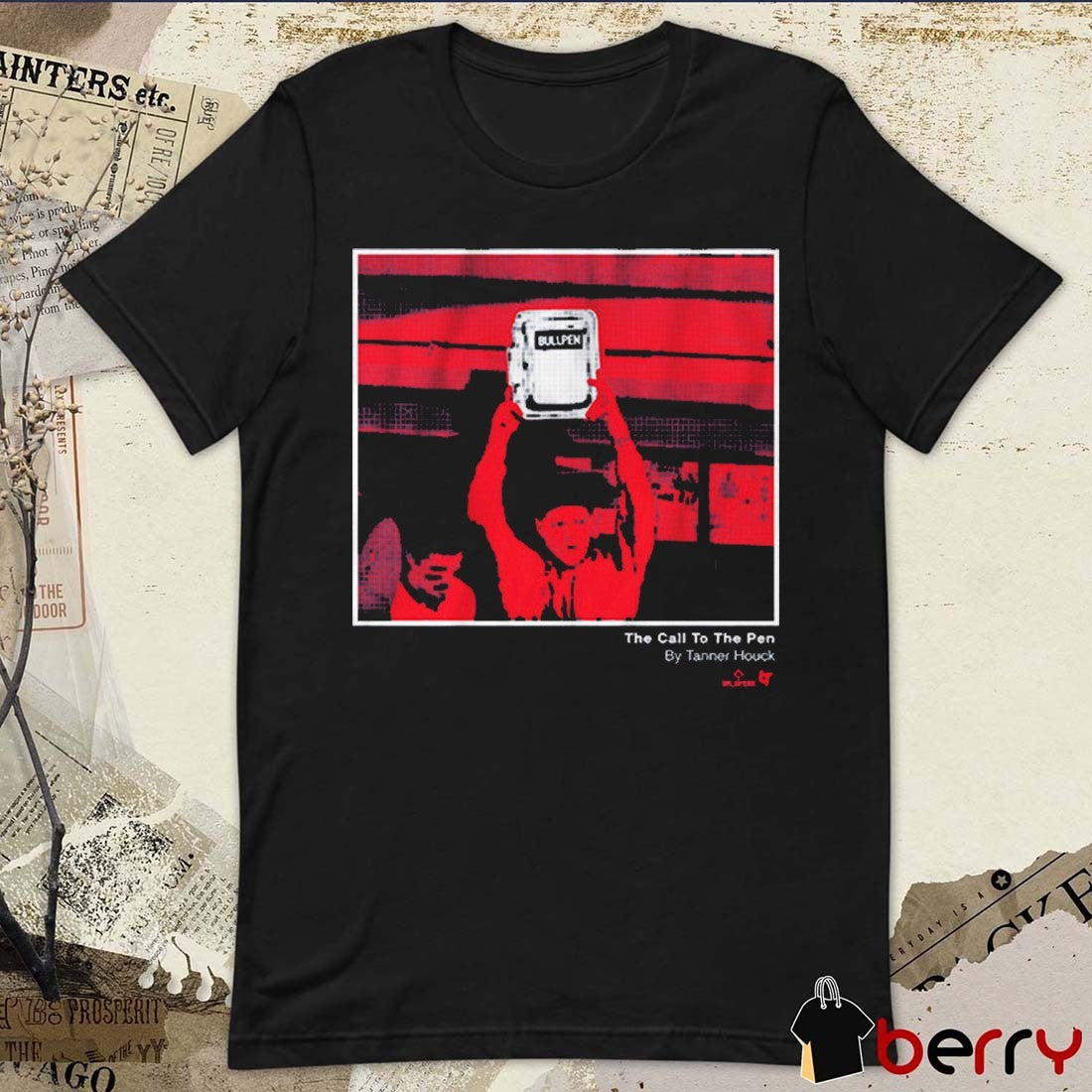Tanner Houck The Call to the Pen Boston Red Sox MLB t-shirt