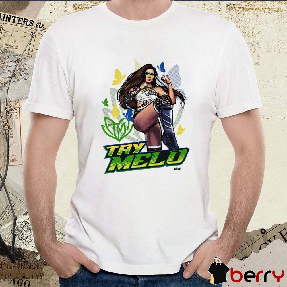 Tay Melo Graphic Series Comfort Colors AEW 2025 t-shirt