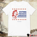 Team Kamala Voting Prevents Unwanted Presidencies Vote For Harris Walz ’24 t-shirt