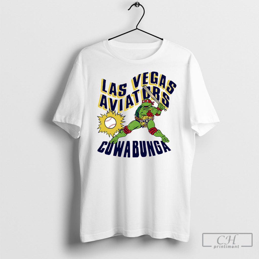 Official Teenage Mutant Ninja Turtle Las Vegas Aviators Cowabunga Shirt