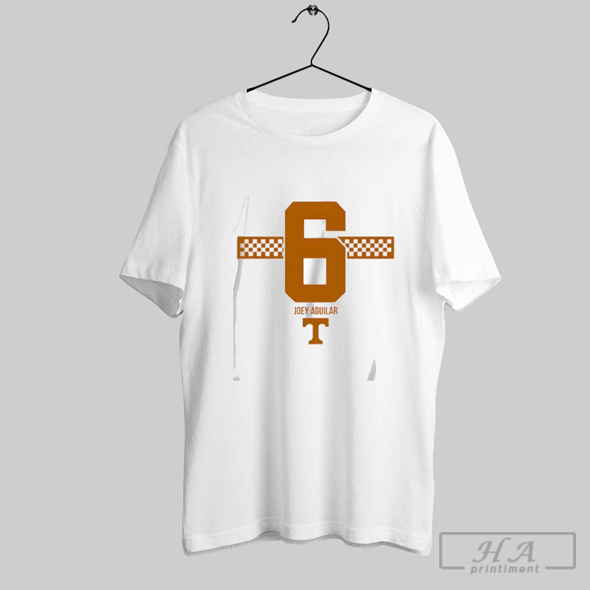 Official Tennessee Football Joey Aguilar 6 Stripe