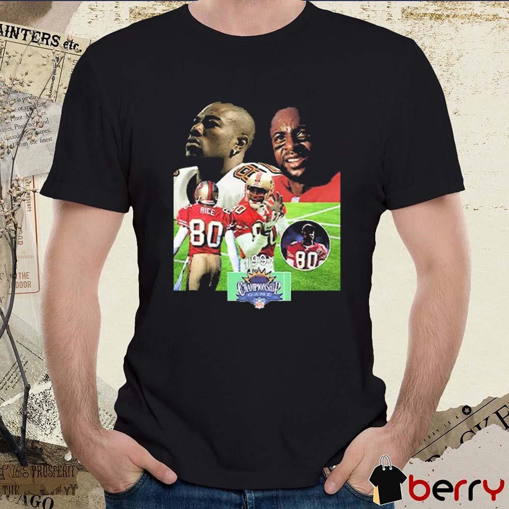 Terrell Owens And Jerry Rice San Francisco 49ers NFL t-shirt