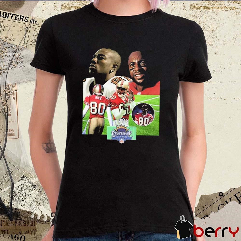 Terrell Owens And Jerry Rice San Francisco 49ers NFL t-shirt