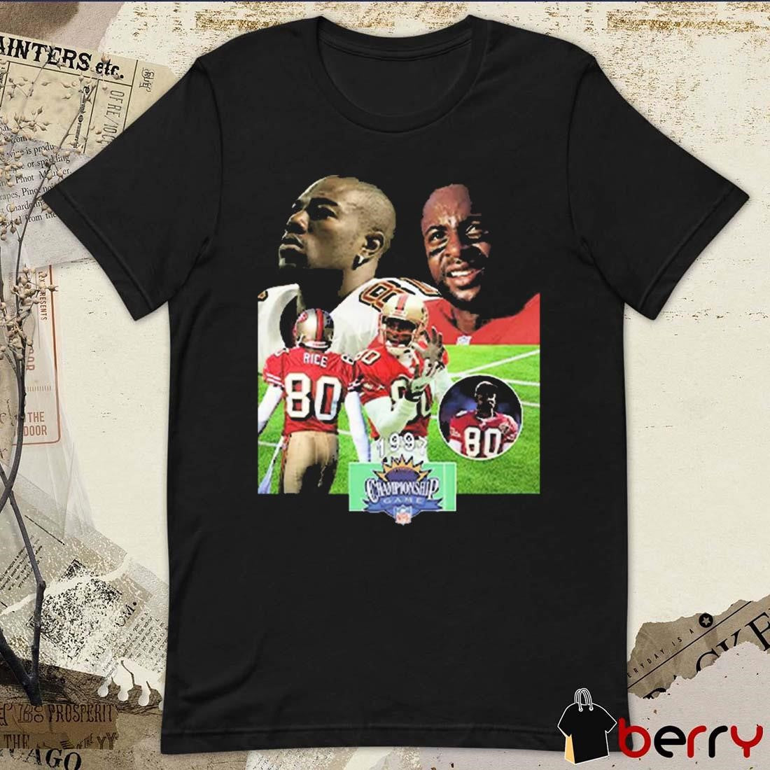 Terrell Owens And Jerry Rice San Francisco 49ers NFL t-shirt