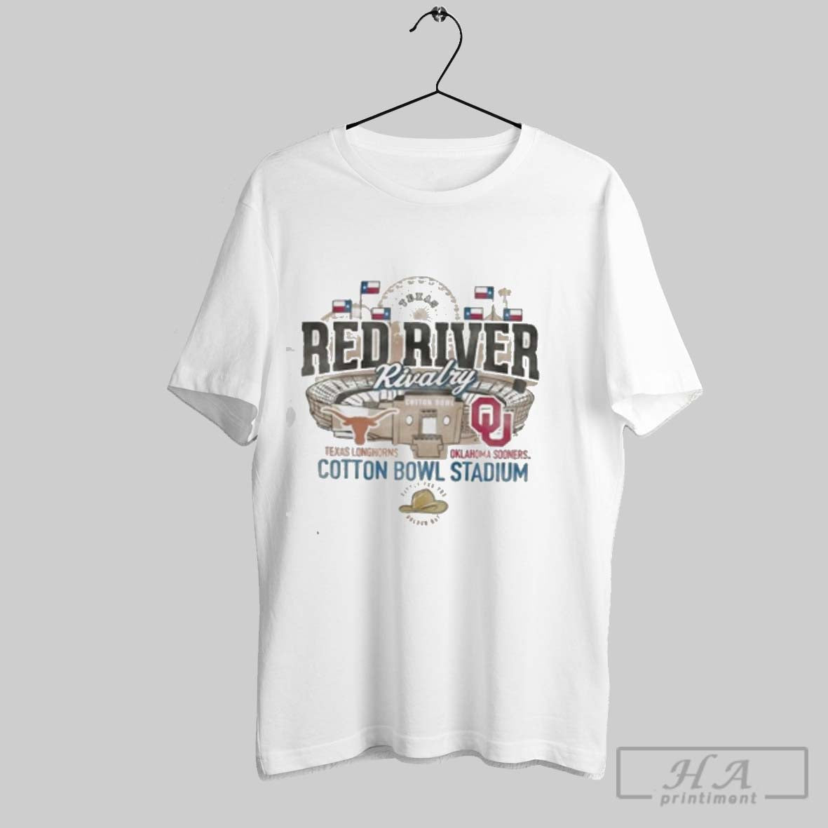Official Texas Longhorns Vs Oklahoma Sooners Red River Rivalry Stadium Match Up 2025