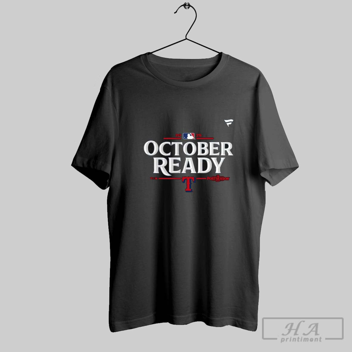 Official Texas Rangers October Ready 2025 Mlb Postseason