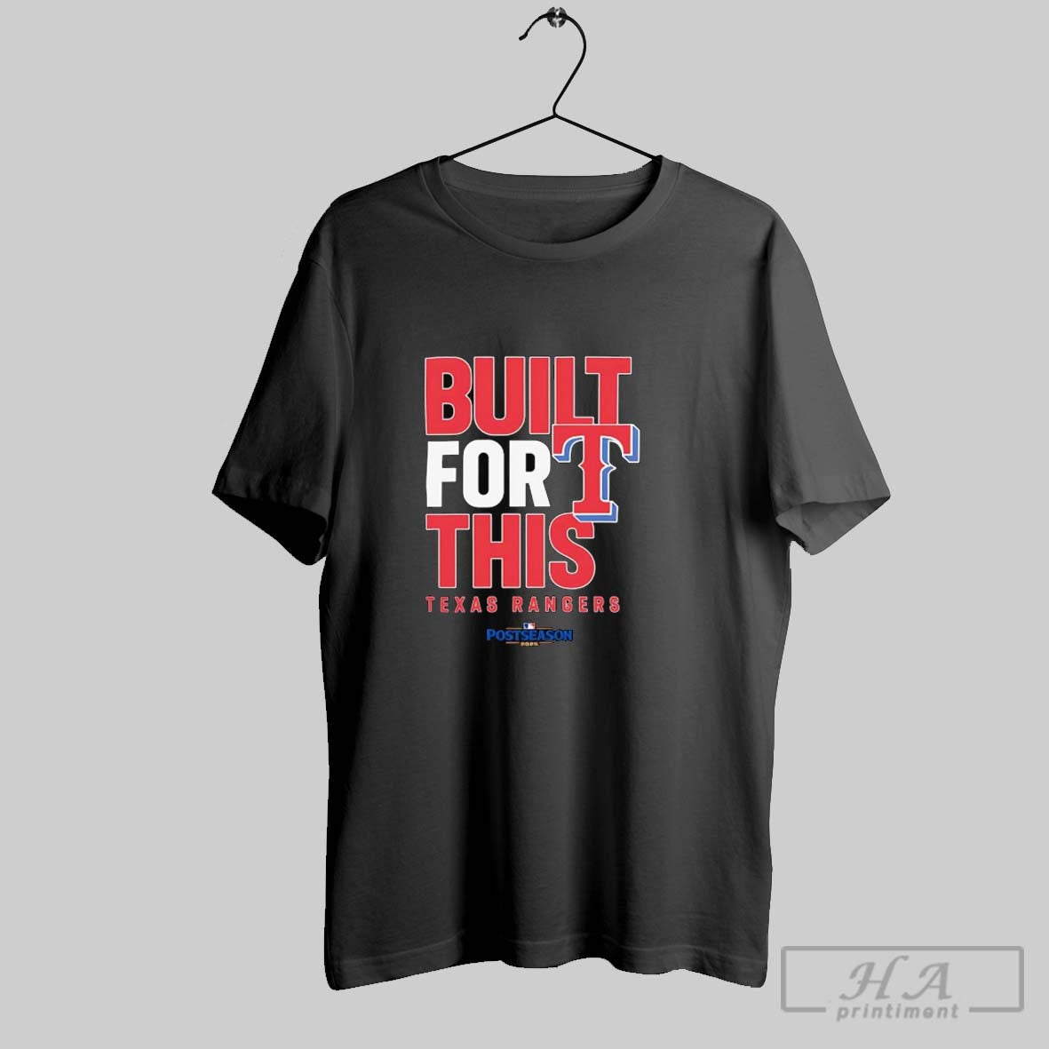 Official Texas Rangers Built For This October 2025 Postseason