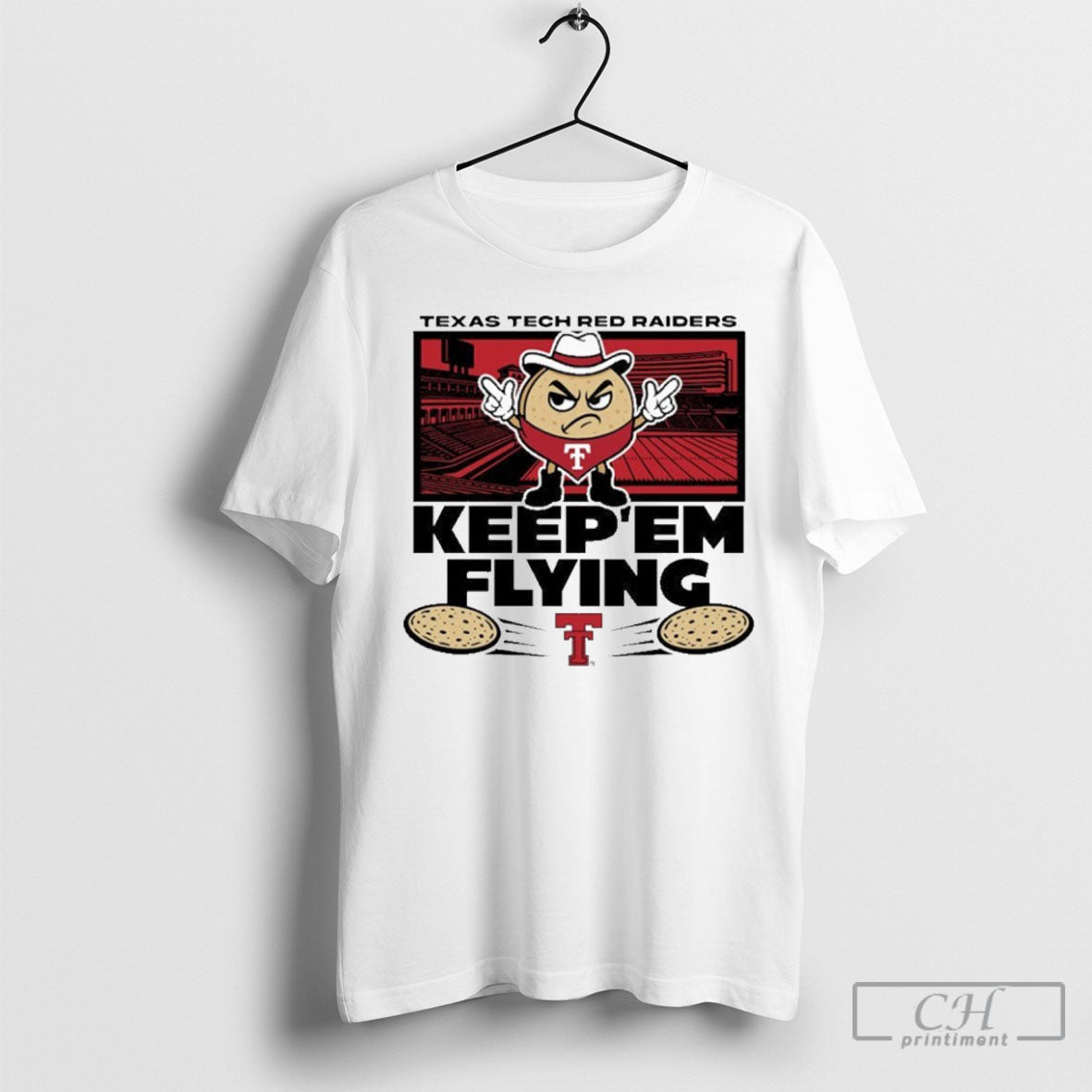 Official Texas Tech Red Raiders El Tortillo Keeping Flying Shirt Sweater