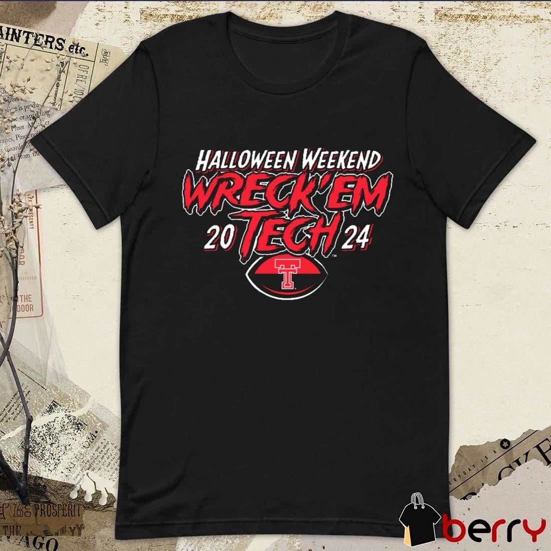 Texas Tech Red Raiders vs. TCU Texas Christian 2024 Halloween Weekend Wreck ‘Em t-shirt