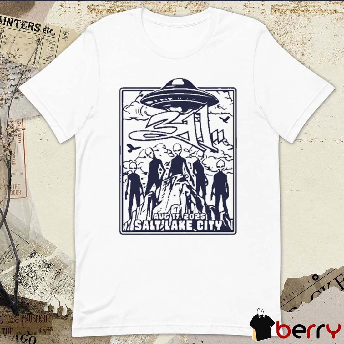 The 311 Band August 17 2025 Salt Lake City Amphitheater Sandy UT t-shirt