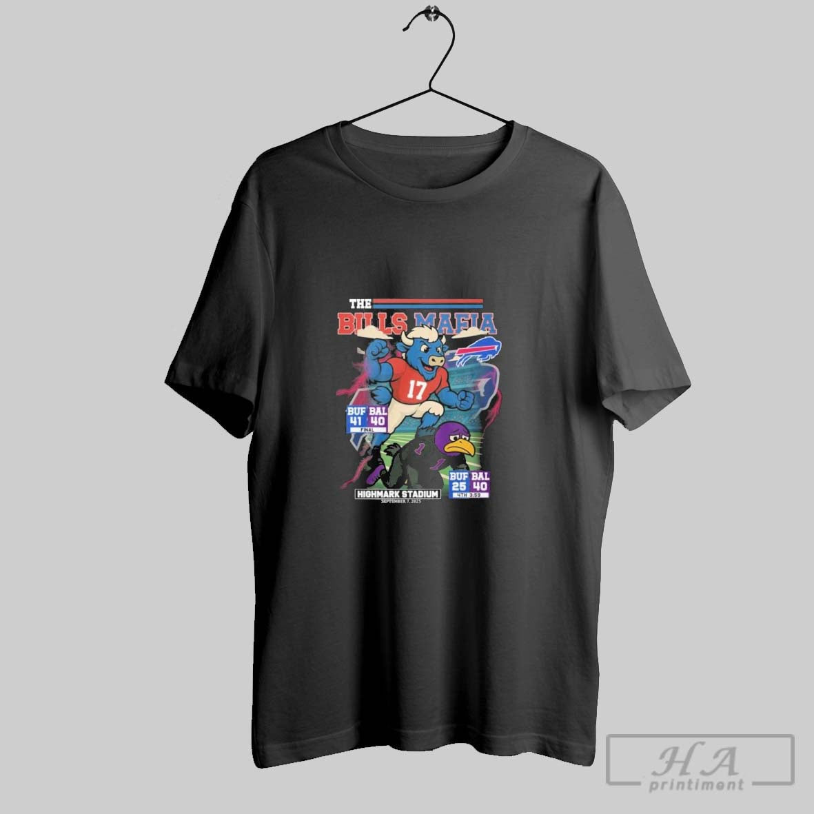 Official The Bills Mafia Buffalo 41 40 Baltimore Final Score
