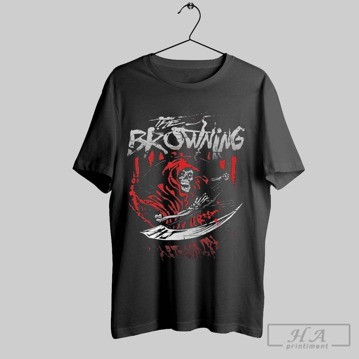 Official The Browning I Will Never Fear Death Grim Reaper