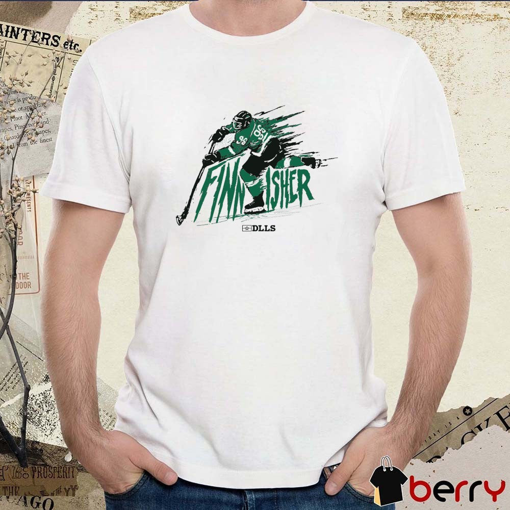 The Finnisher Mikko Rantanen Dallas Stars Hockey t-shirt