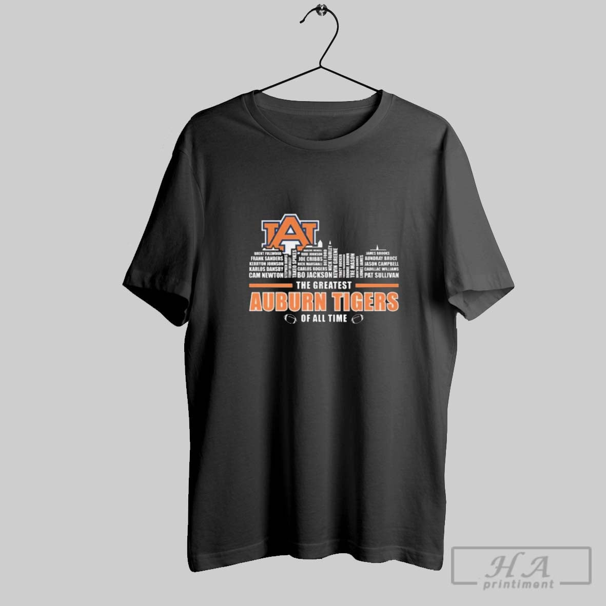 Official The Greatest Auburn Tigers Of All Time Skyline Names 2025