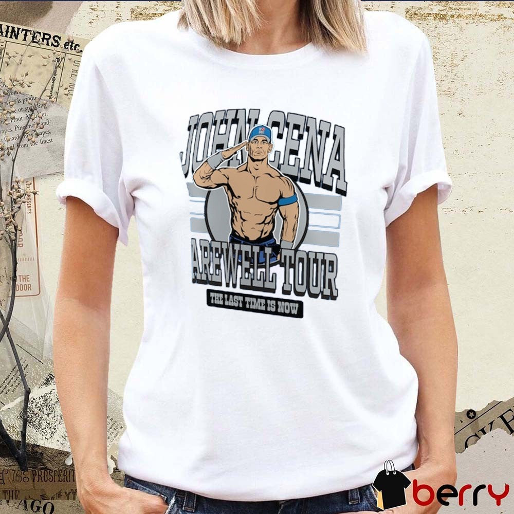The Last Time Is Now John Cena Farewell Tour 2025 Grand Rapids Michigan USA t-shirt
