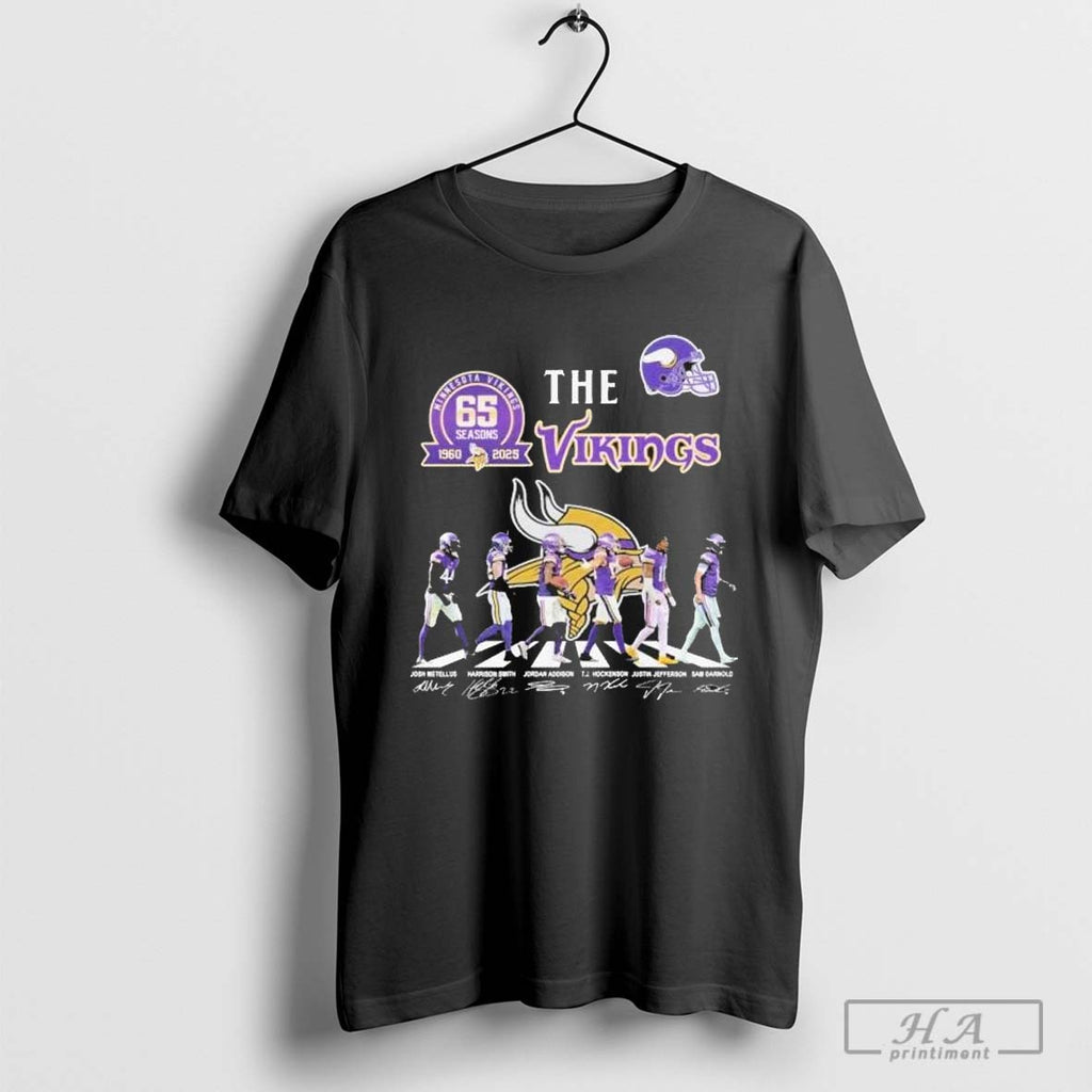 Official The Minnesota Vikings 65 Seasons 1960 2025 Signature