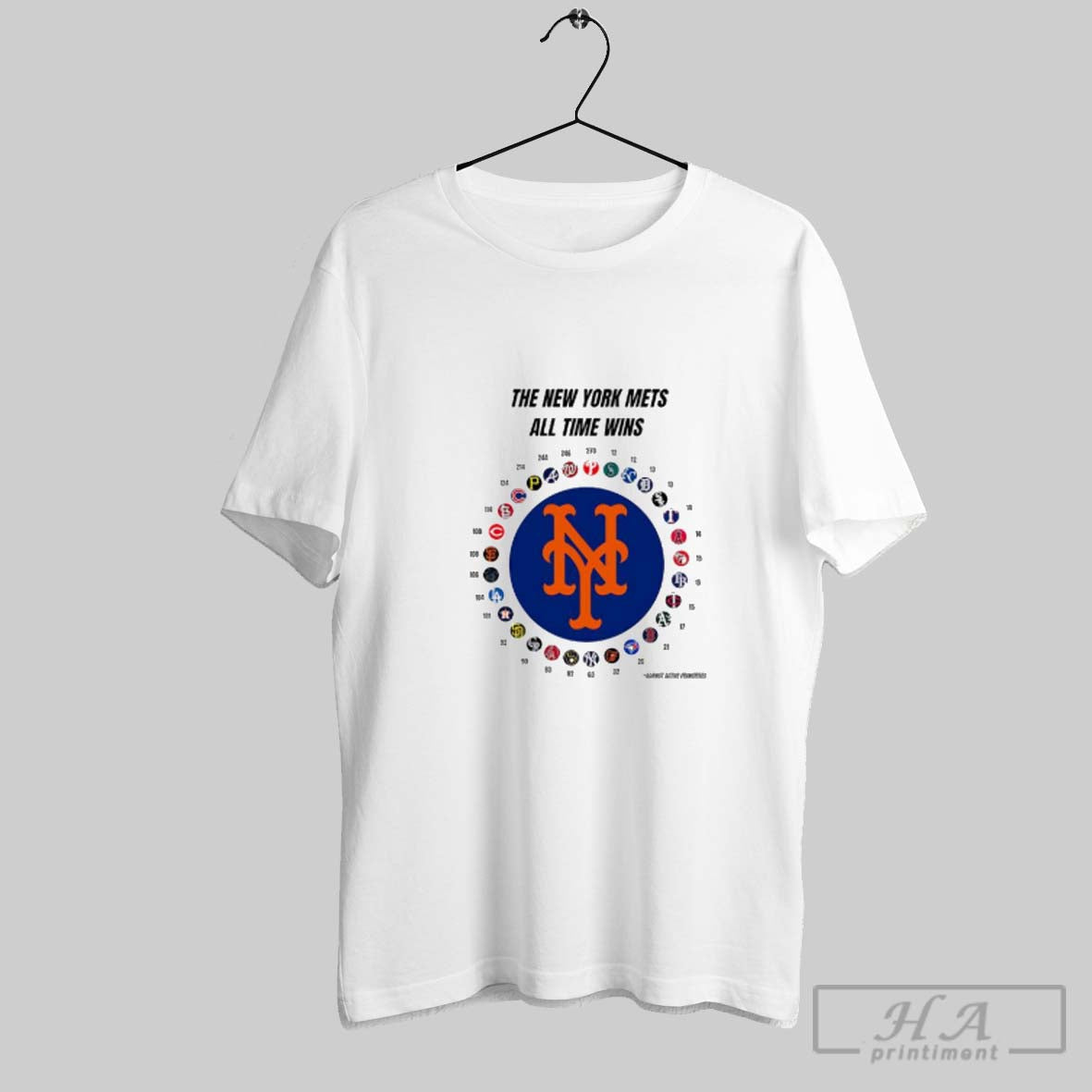 Official The New York Mets Mlb All Time Wins Shrit