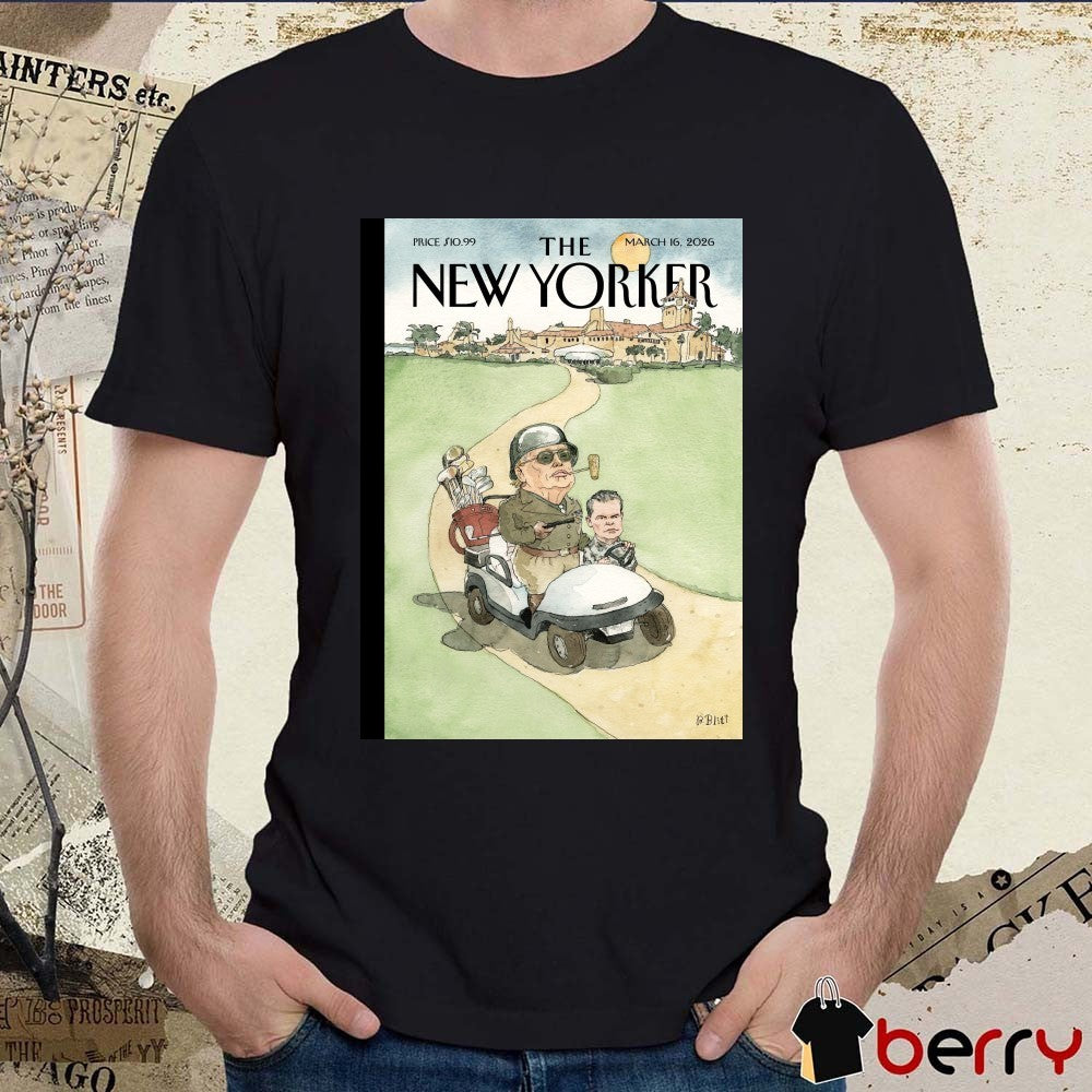 The New Yorker War-a-Lago March 16 2026 by Barry Blitt Poster t-shirt