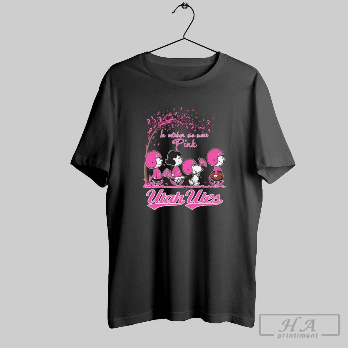Official The Peanuts In October We Wear Pink Utah Utes 2025