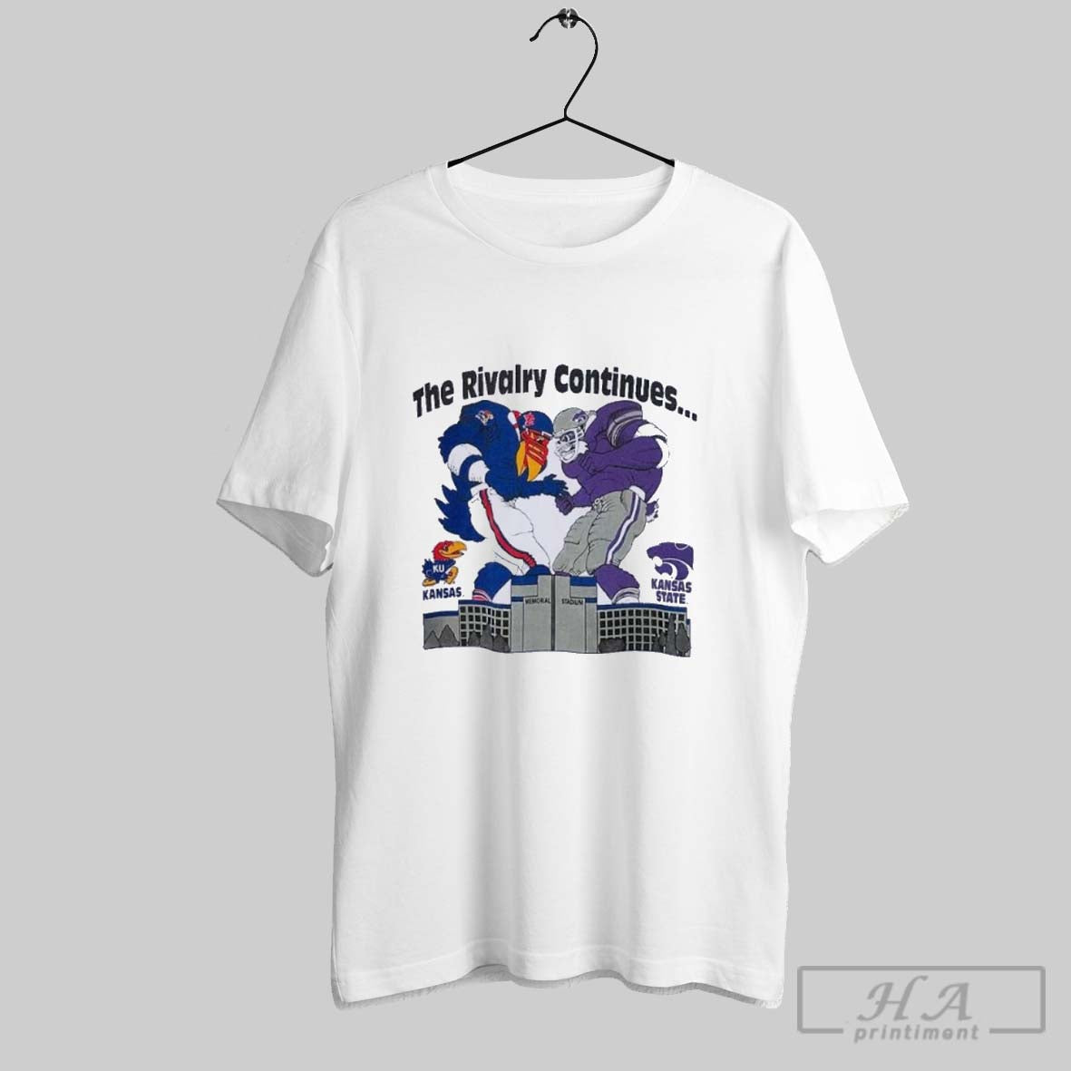 Official The Rivalry Continues Kansas Jayhawks Vs K State Wildcats 2025 Game Day