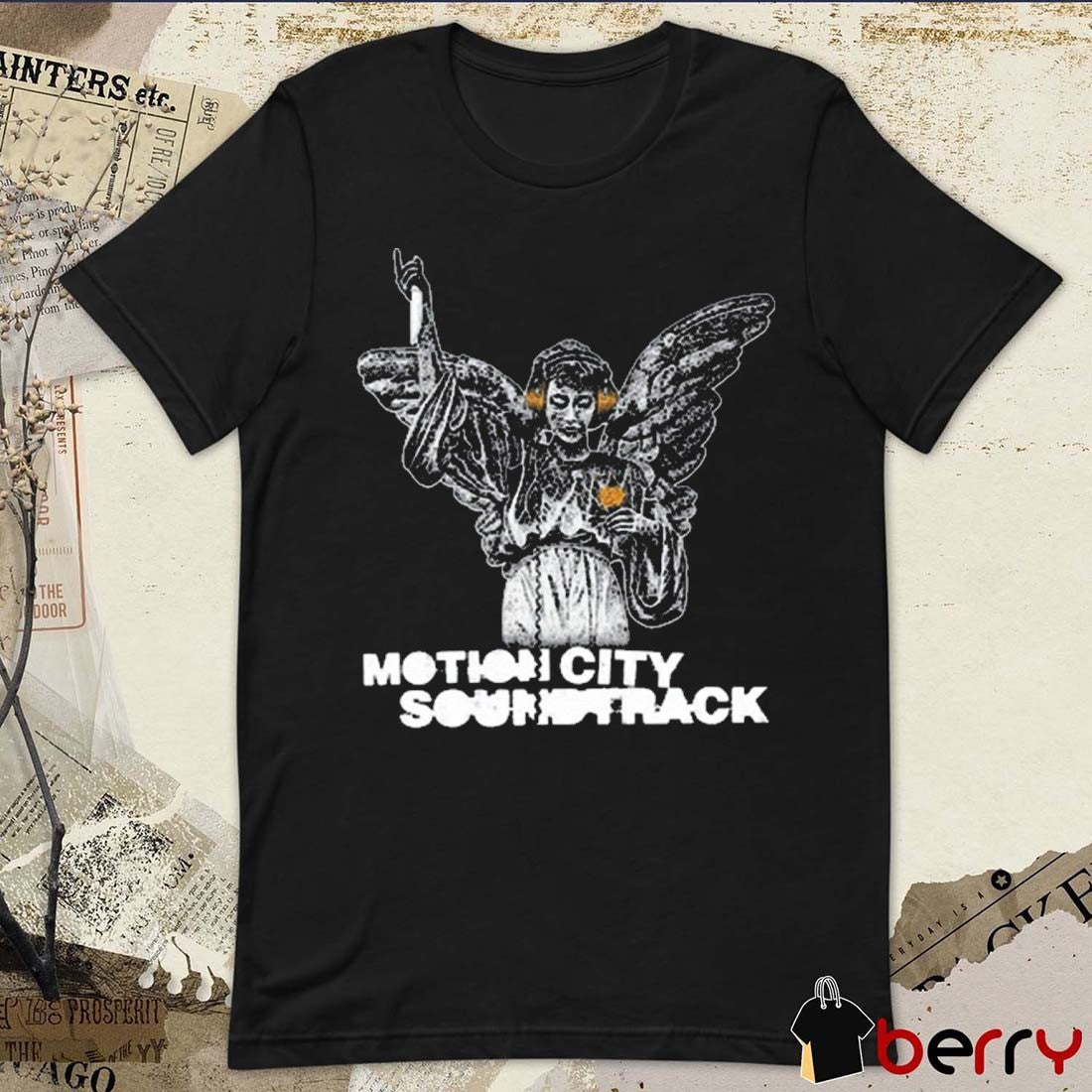 The Same Old Wasted Wonderful World Motion City Soundtrack t-shirt