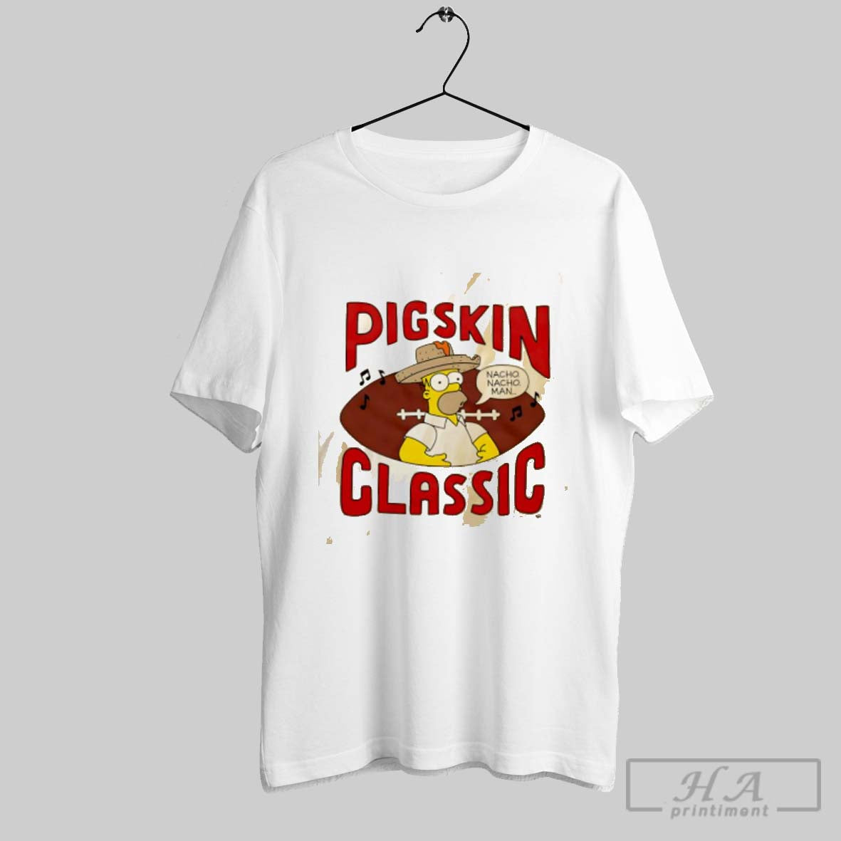 Official The Simpsons Pigskin Classic Nacho Nacho Man