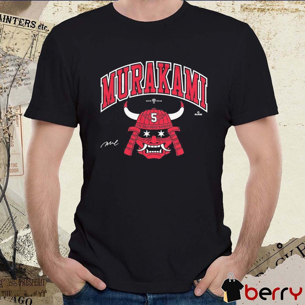 The Southside Samurai Munetaka Murakami Chicago White Sox MLB Signature t-shirt