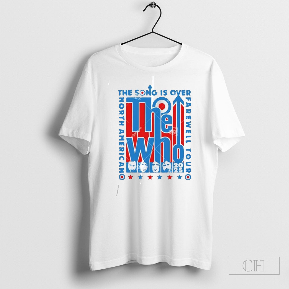 Official The Who Farewell Tour The Song Is Over North American Sweater