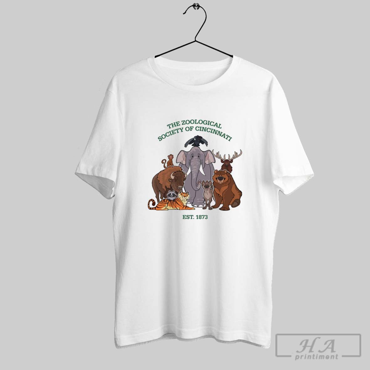 Official The Zoological Society Of Cincinnati Est 1873 Toons