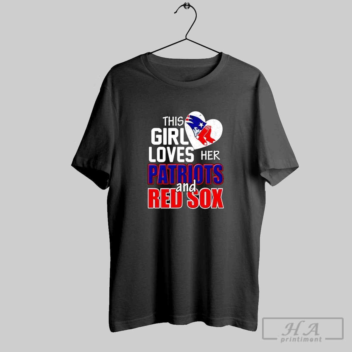 Official This Girl Loves Her Patriots And Red Sox