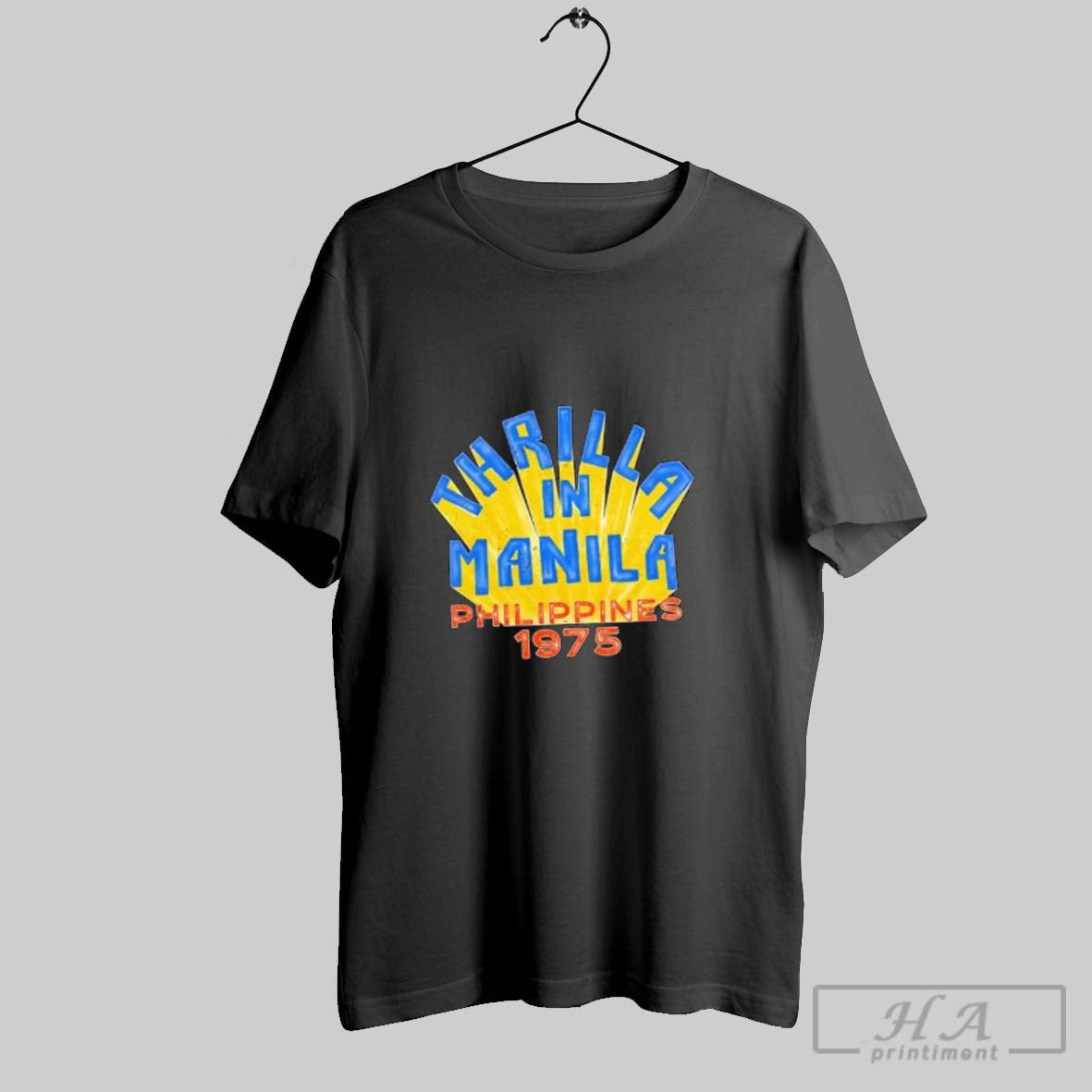 Official Thrillia In Manila Philippines 1975 Vintage