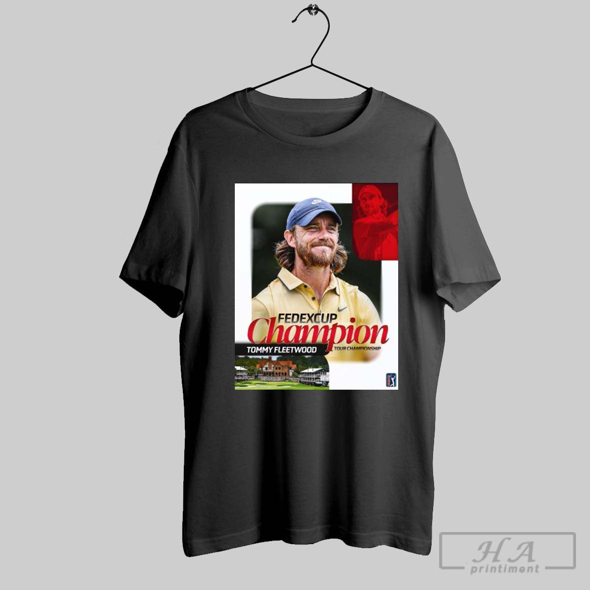 Official Tommy Fleetwood Victory At The 2025 Tour Championship Fedexcup Pga Tour Poster