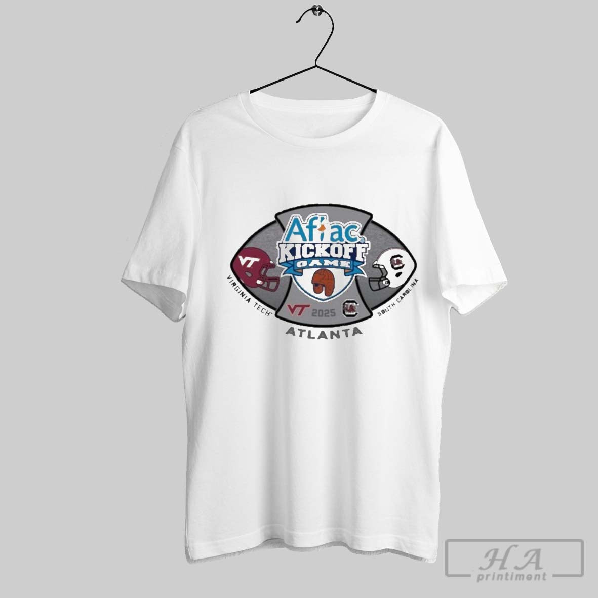 Official Trendy 2025 Aflac Kickoff Football Matchup Virginia Tech Vs South Carolina