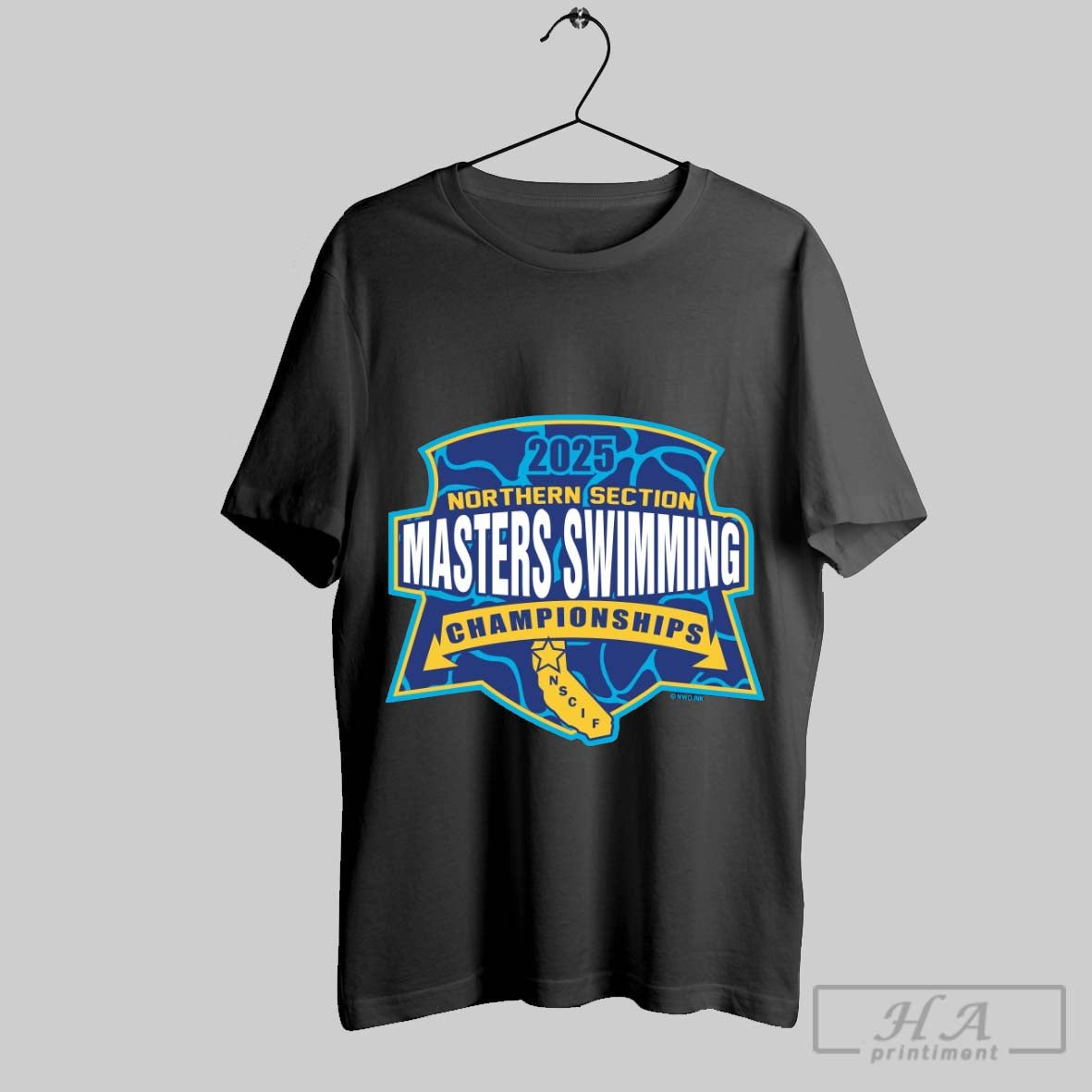 Official Trendy 2025 Ns Cif Northern Section Masters Swimming Championships Logo