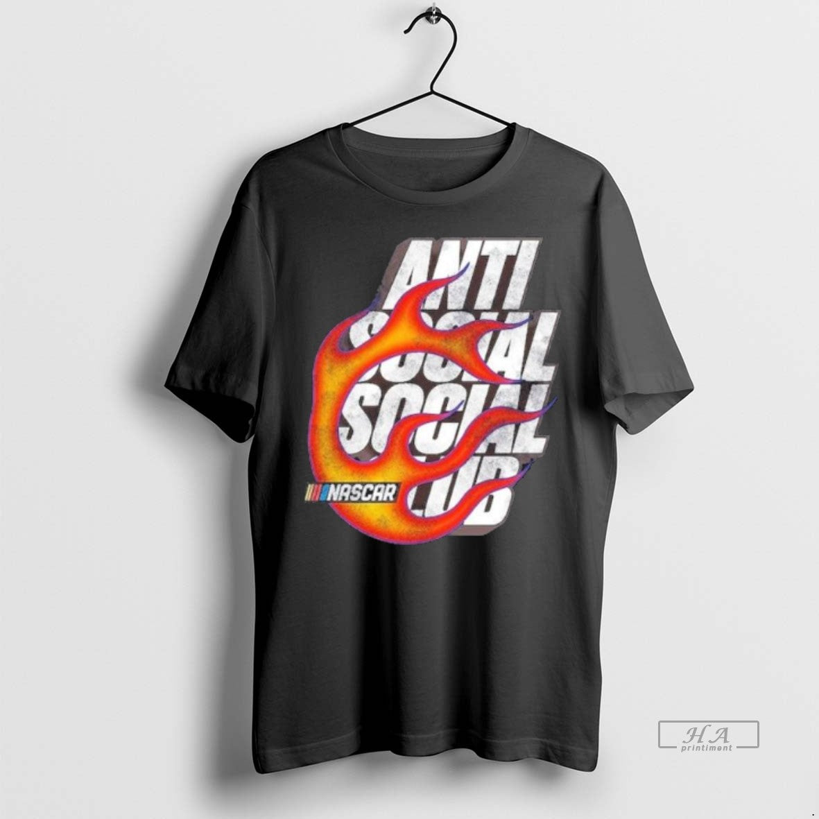 Official Trendy Anti Social Social Club X Nascar Daytona Tee Sweater