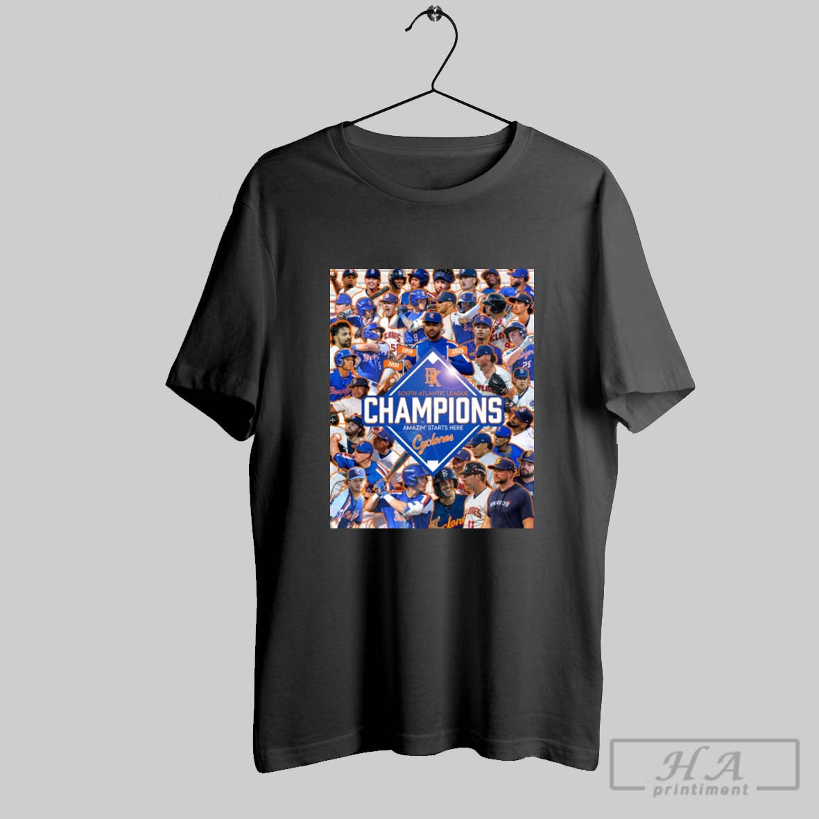 Official Trendy Brooklyn Cyclones South Atlantic League Champions Amazin Starts Here