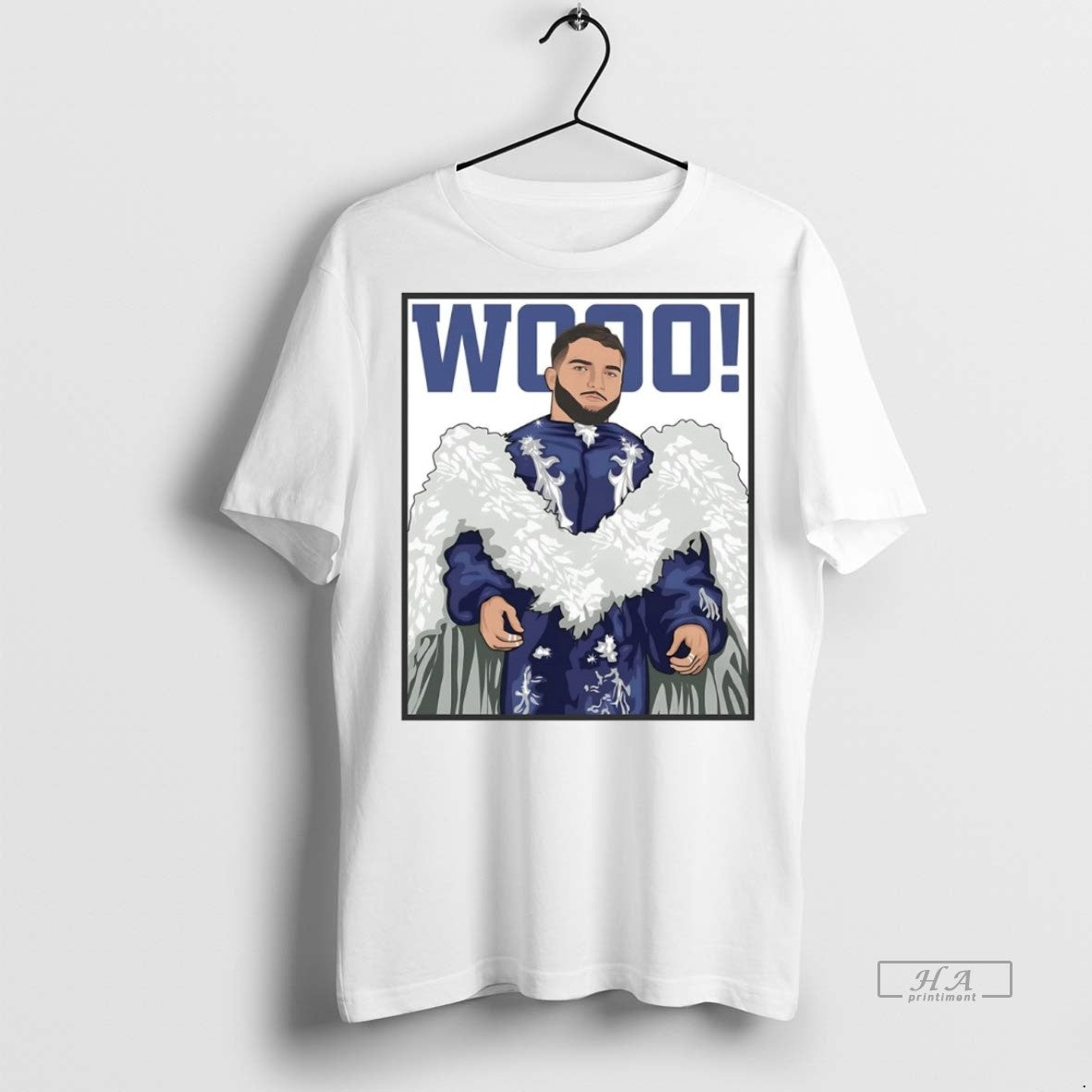 Official Trendy Cameron Skattebo Wooo New York Giants Tee Sweater
