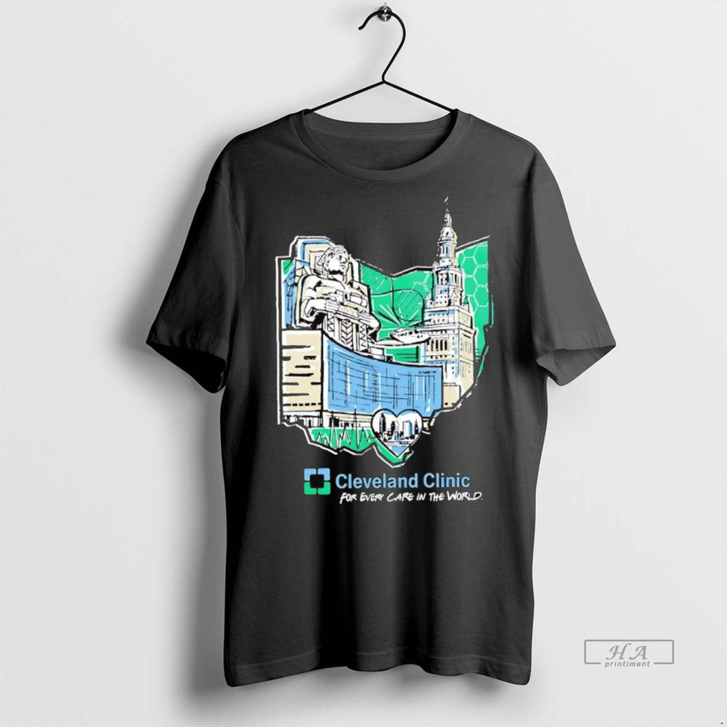Official Trendy Cleveland Clinic For Every Care In The World Tee Sweater