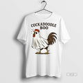 Official Trendy Cock Ghost Cockadoodle Boo Halloween 2025 Tee Sweater