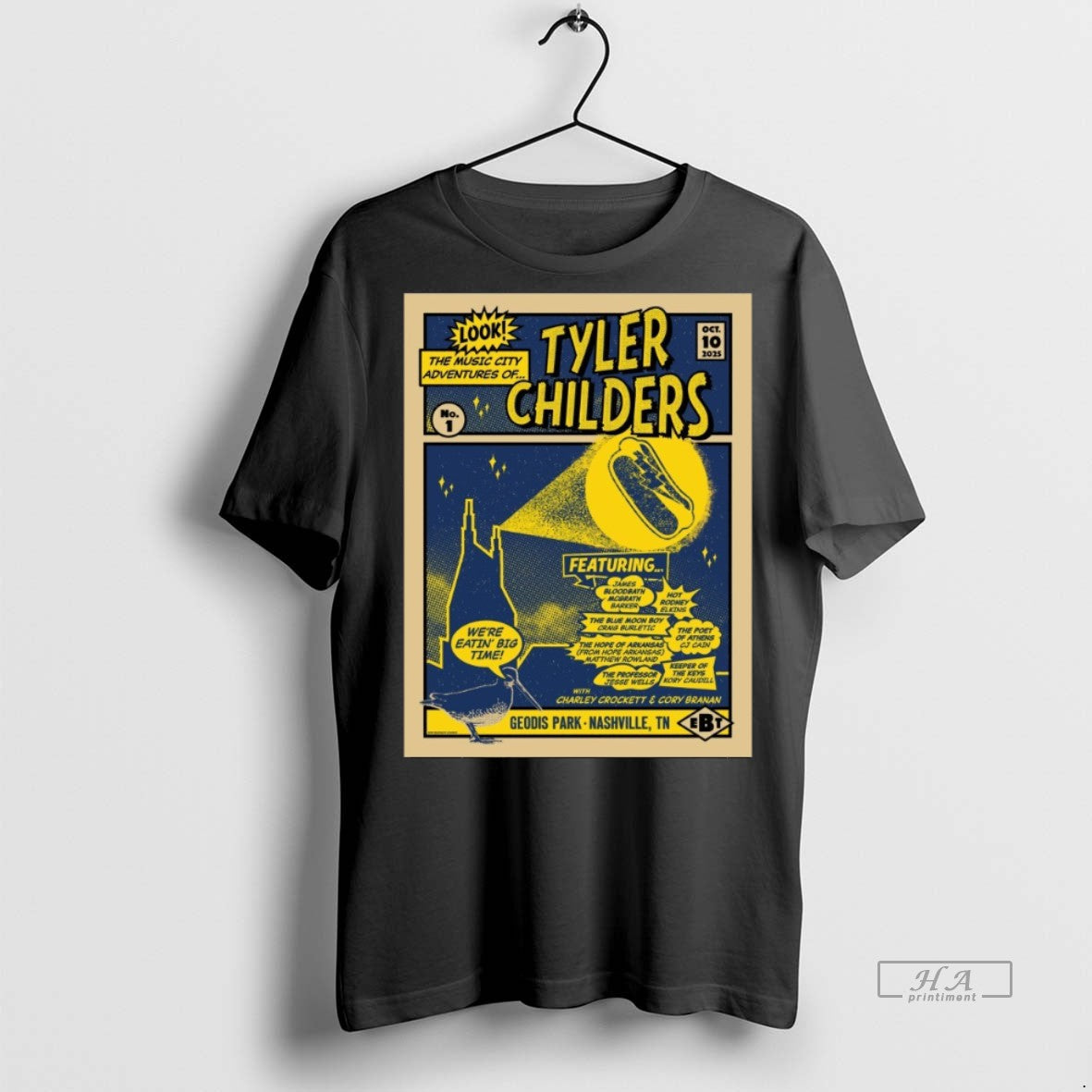 Official Trendy Design Tyler Childers Oct 10 2025 Geodis Park In Nashville Tn Tee Sweater