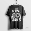 Official Trendy I Am Normal And Can Be Trusted With Multiple Genders Tee Sweater