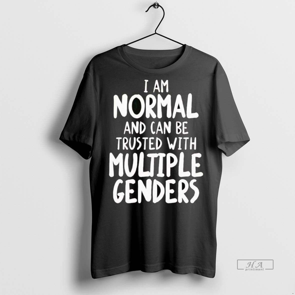 Official Trendy I Am Normal And Can Be Trusted With Multiple Genders Tee Sweater